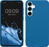 kwmobile telefoonhoesje geschikt voor Samsung Galaxy A55 5G - Back cover in rifblauw