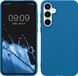 kwmobile telefoonhoesje geschikt voor Samsung Galaxy A55 5G - Back cover in rifblauw