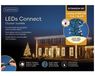 Lumineo LED's Connect Koppelverlichting Cluster Twinkle Verlengset Warm Wit 500cm-500L