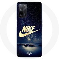 Nike Etui voor Oppo A55 5G Gold Starry Night Maniacase