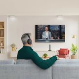 Hama tv-koptelefoon- draadloos- over-ear-zwart