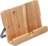 Natural Elements KC Blue Houten Kookboekstandaard of Tablethouder - Acaciahout