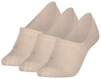 Calvin Klein Footies Dames Mid Cut 3-pack Beige-35/38