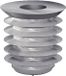 Marine Acier inoxydable M8 Insert borg 4 unités Argent