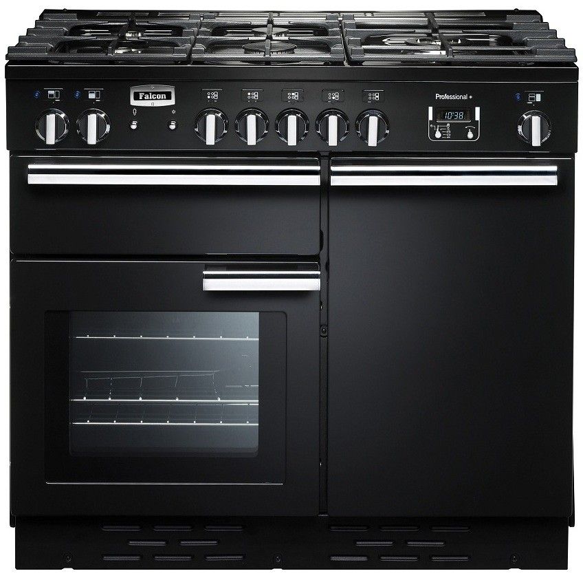 Falcon fornuis PDL100DFGBCEU zwart