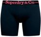 Superdry M3110480a Boxer 3 Unités Bleu S Homme