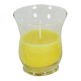 MSV 150064 theelichthouder glas + kaars