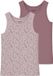 NAME IT - NMFTANK TOP 2P VIOLETFLOWER NOOS