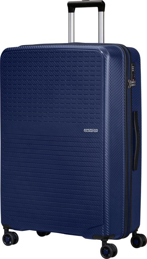 American Tourister Summer Hit SP 76/28 Hardcase Navy - 4 Wheels - TSA Lock - 98L