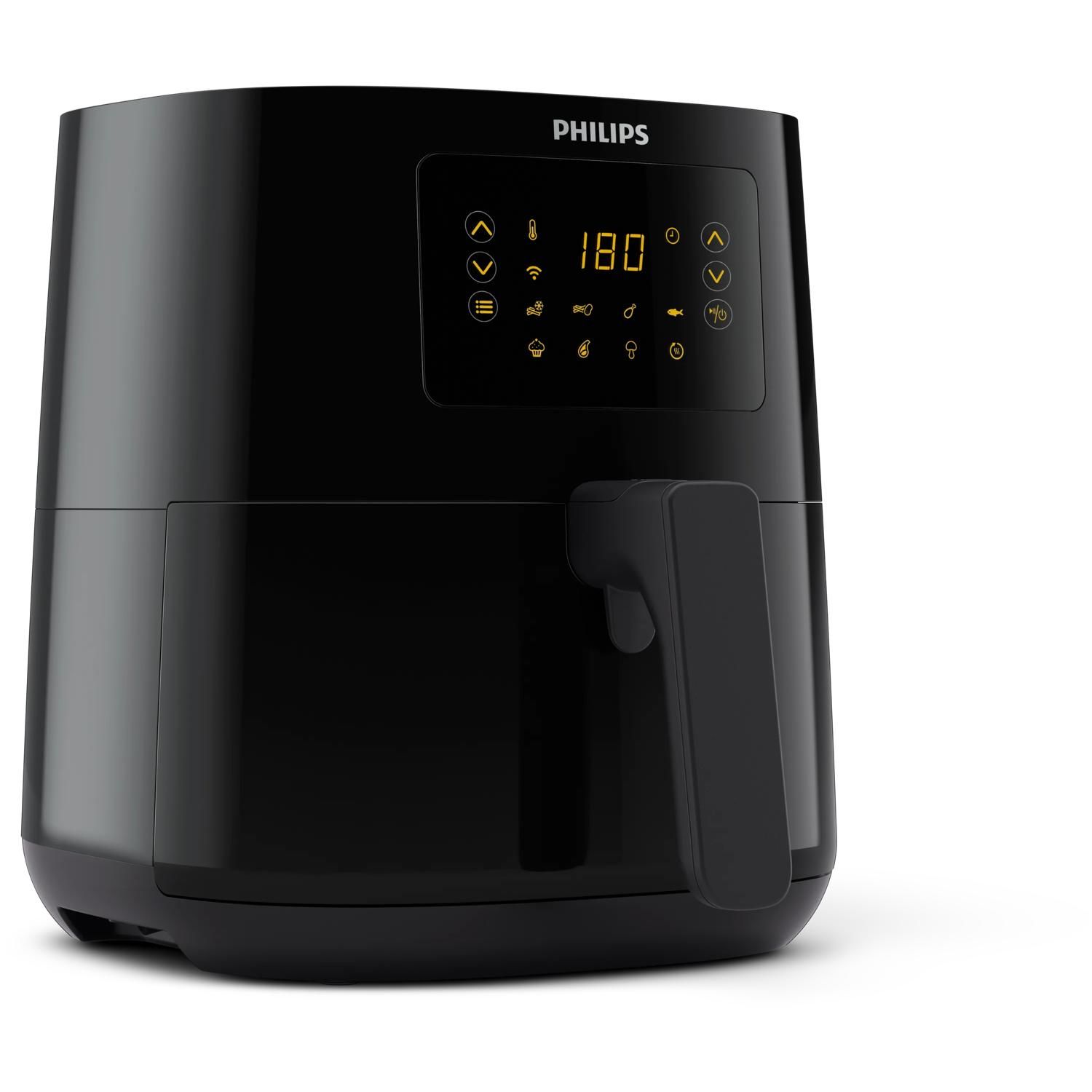 Philips 5000 Series Essential App Connect HD9255/90 Airfryer - 4.1L, 1400W, 13 Programs
