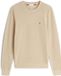 Tommy Hilfiger Essential Structure Sweater Batique Khaki Heather Taille: S | Manches longues Outlet | Homme | Marron