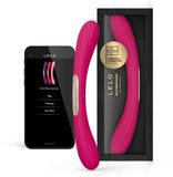 LELO Boomerang - Dubbelzijdige Vibrator - App Gestuurd - Cerise