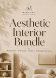 Aesthetic Interior Bundle: Moodboards-AI prompts-Pallete-Shopping Inspiration