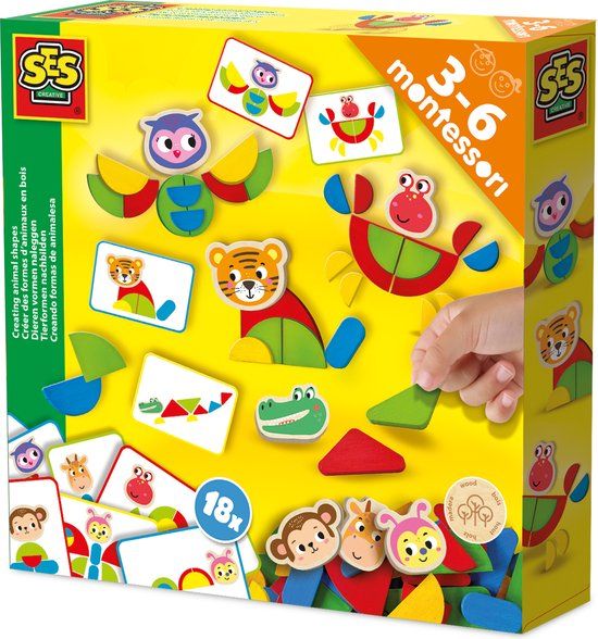 SES Creative Montessori Dieren vormen naleggen