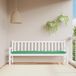 Banc de jardin coussin 200 x 50 x 7 cm hydrofuge