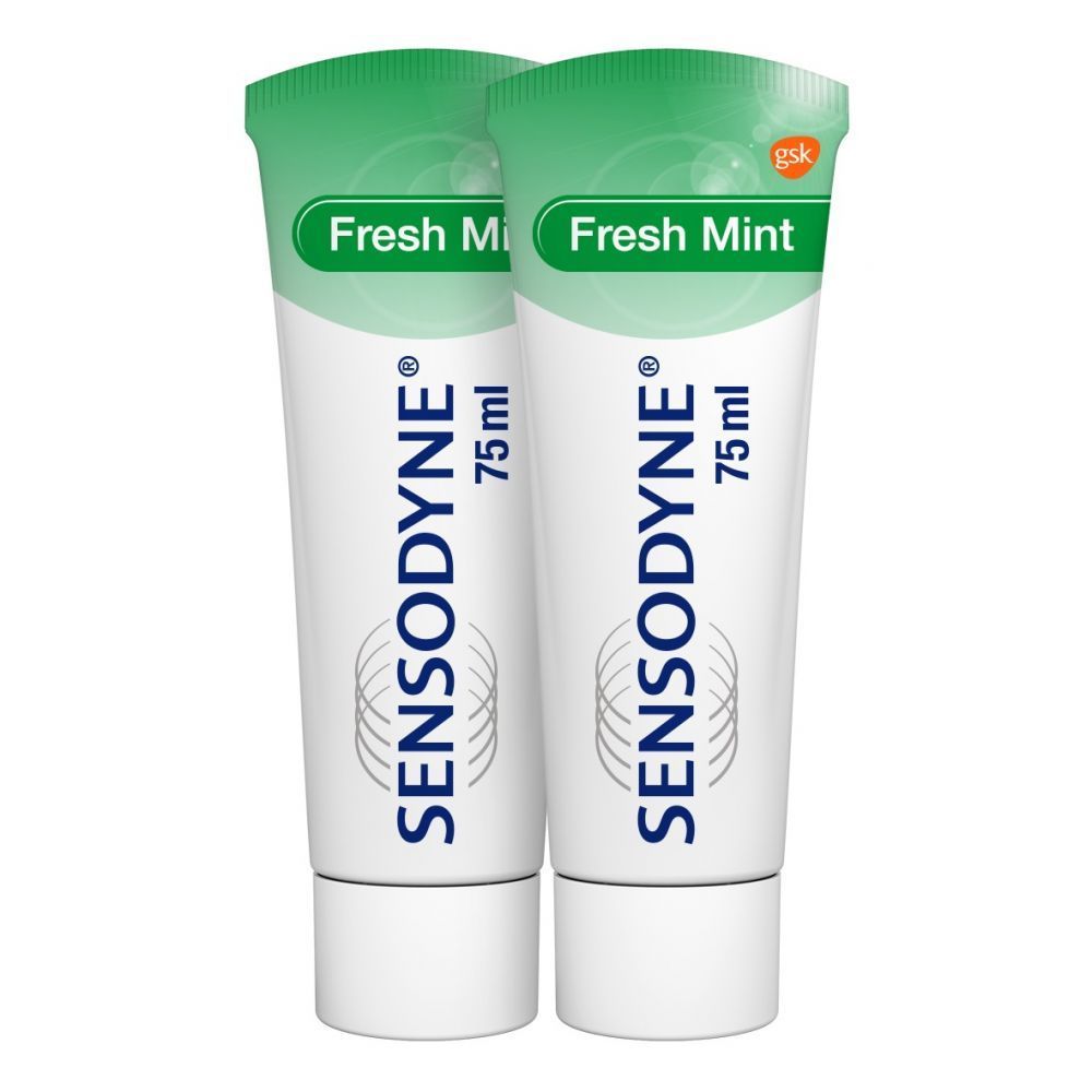 Sensodyne Tandpasta Fresh Mint Duo 2 stuks