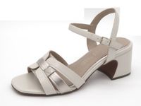 Marco Tozzi Dames Sandalette - 28337-402 Lichtbeige/Combi - Maat 39