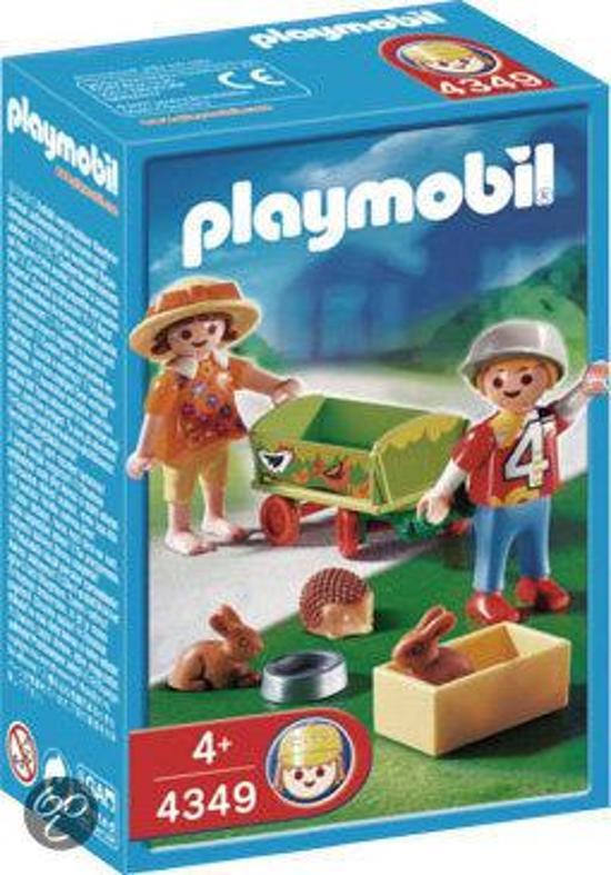 playmobil Bolderwagen met Dieren - 4349