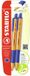 STABILO pointball balpen medium blauw blister à 2 stuks