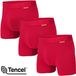 Undiemeister Boxershorts Heren - 3-Pack - Naadloos Ondergoed - Onderbroeken - Tencel - Bright Sunrise (Rood) - Maat M