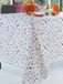 CALITEX Tafelzeil Terrazzo exotisch, bias-afwerking, 140 x 250 cm
