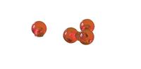 Franken GmbH HMK1405 magneetbol diameter 14 mm, hechtkracht 400 g, 4 stuks, oranje