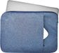 Lunso - Stijlvolle zachte neopreen sleeve hoes 13 inch - Lichtblauw