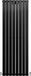 radiateur design - noir mat - 1600 mm x 560 mm - 15 ans de garantie