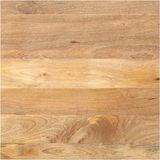 vidaXL - Tafelblad - vierkant - 80x80x2,5 cm - massief mangohout