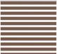 vidaXL Zebra Rolgordijn 160x150 cm Polyester Bruin