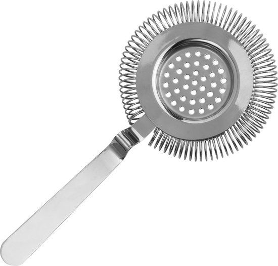 Krumble Cocktailzeef - Metaal - Zilver