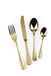 Excelsa 64353 Elite Gold 24-delige bestekset, staal 18/0