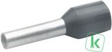 Klauke Adereindhuls 1.5mm Hulslengte 8mm Zwart - per 100 stuks (4728)