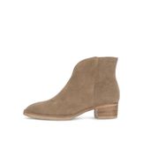 Gabor Enkellaarsjes Dames Beige Suède Blokhak
