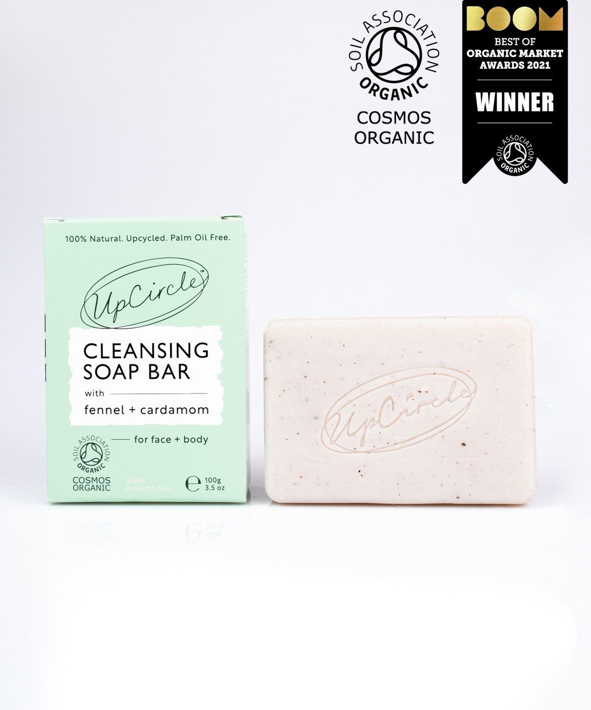 UpCircle Fennel & Cardamom Chai Bar Soap - 100g