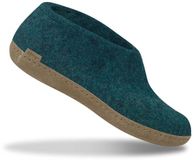 Glerups Schoenen Laag Model Leren Zool Petrol Maat 36