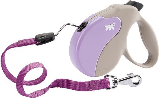 Ferplast Amigo - Rolriem - S - Koord - Beige/Violet