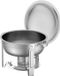 VEVOR Chafing Dish Set Voedselwarmer Roestvrij Staal 4.7L 2 Stuks Rond Zilver