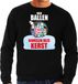 Bellatio Decorations Shoppartners Bv Rinkelende Kerstbal sweater / Kerst trui Mijn ballen rinkelen deze Kerst zwart voor heren - Kerstkleding / Christmas outfit L