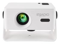 IRRADIO Smart beamer 150 ANSI lumen | draagbare mini-projector HD Nativo 720p met Android 13 en Auto Focus, App Streaming, WiFi Dual Band