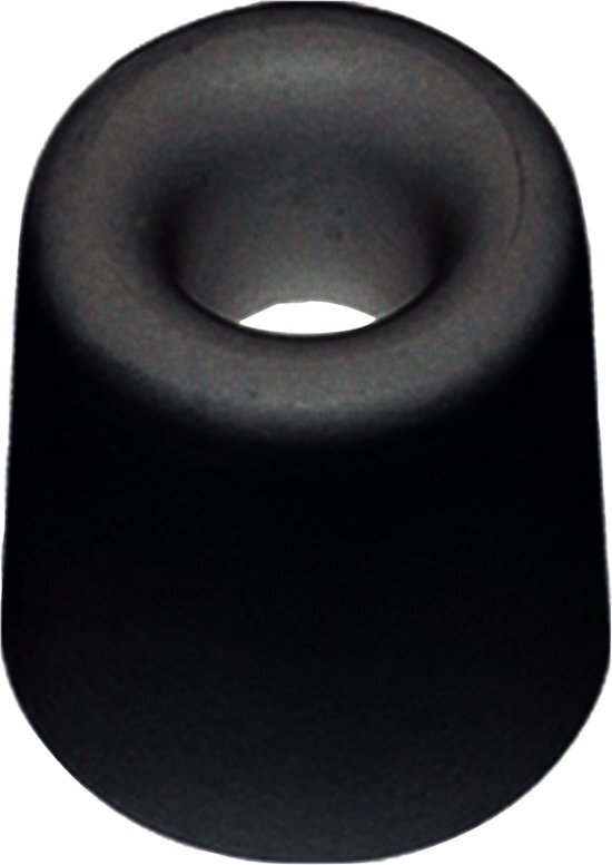 Qlinq Deurbuffer zwart rubber 35x30mm