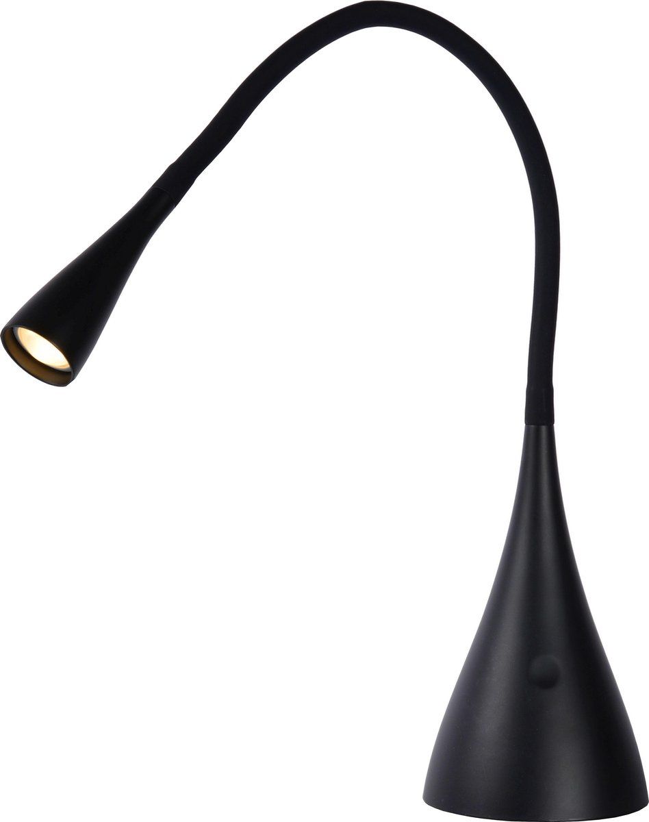 Lucide ZOZY - Bureaulamp - LED - 3W - Zwart