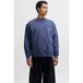 JACK & JONES ORIGINALS oversized sweater met backprint - blauw