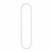 Merkloos Endlosketting 4,5x6mm, Bedienlengte 50cm, Vervangingsketting, Wit