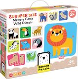 Banana Panda Suuuper Size Memory Spel Wilde Dieren 2+