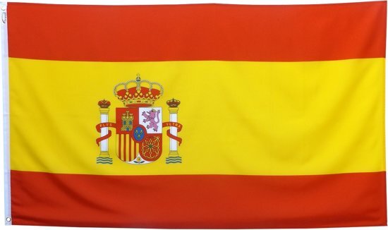 Trasal - vlag Spanje - spaanse vlag - 150x90cm