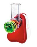 Moulinex Fresh Express+ - Elektrische Rasp - Rood/Wit