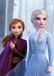 Komar Frozen Sisters in the Wood - Afmetingen: 50 x 70 cm, muurschildering, poster, kunstdruk (zonder lijst), Disney