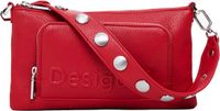 Desigual Half Logo Monica Crossbody Bag Carmine Rood