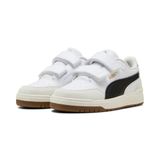 Puma Shuffle Downtown LO OG V PS Baskets pour enfant Blanc/noir/gris vapeur, 45 EU